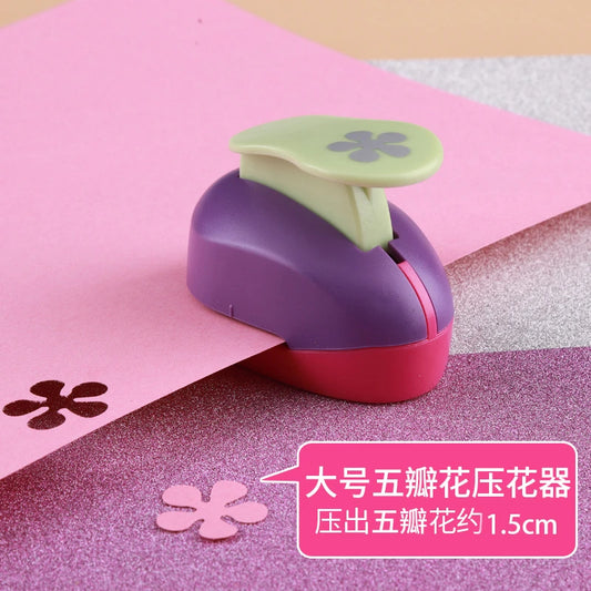 15Mm Mini Scrapbook Punches Handmade Cutter Card Craft Calico Printing  Kids DIY Flower Paper Craft Punch Hole Puncher Shape