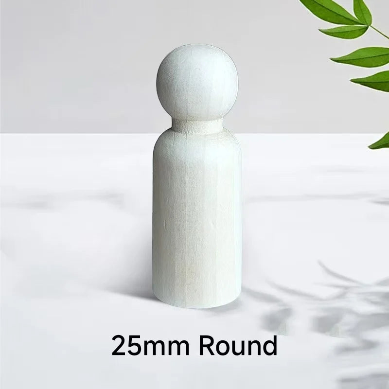 Logo Customized Wooden Ink Stamp DIY Personalized Rubber Stamp Handbook Hobby Student Stationery Scrapbooking Decoration Round